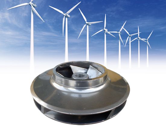 Componenti del settore dell'energia trattate per eliminare la rugosità dei metalli e delle finiture