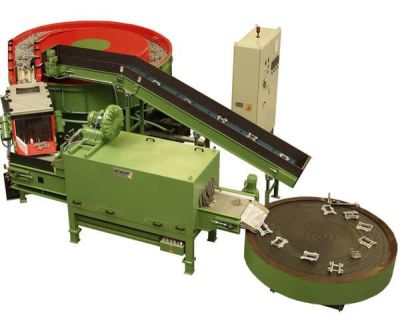 Macchina ROSLER R400/9 LR che consente una lavorazione in continuità e a batch completamente automatico